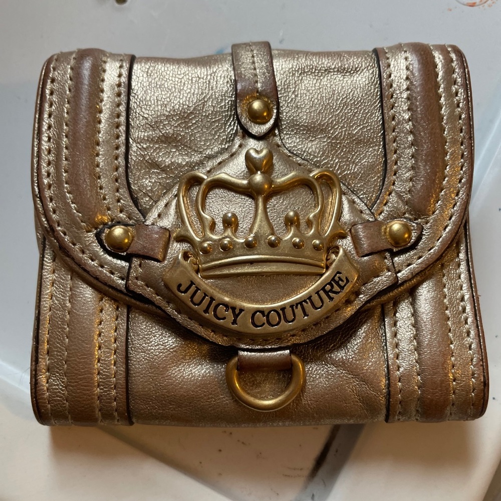 Juicy Couture Gold Wallet
